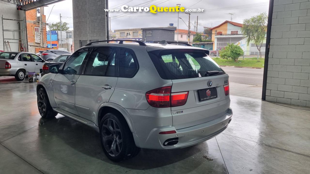 BMW   X5 4.8 4X4 V8 32V 360CV   PRATA 2008 4.8 GASOLINA - Loja