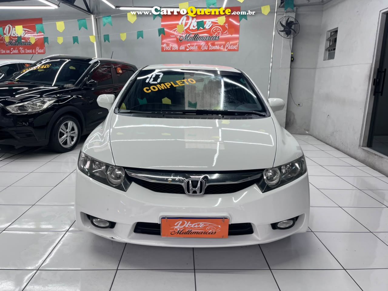 HONDA   CIVIC SEDAN LXS 1.81.8 FLEX 16V MEC. 4P   BRANCO 2010 1.8 FLEX - Loja
