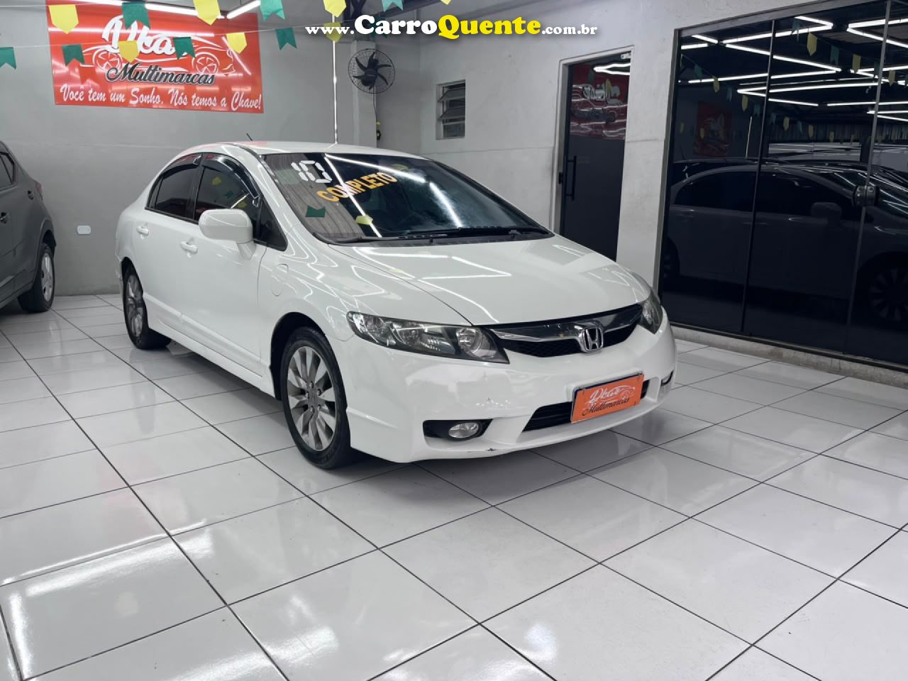HONDA   CIVIC SEDAN LXS 1.81.8 FLEX 16V MEC. 4P   BRANCO 2010 1.8 FLEX - Loja