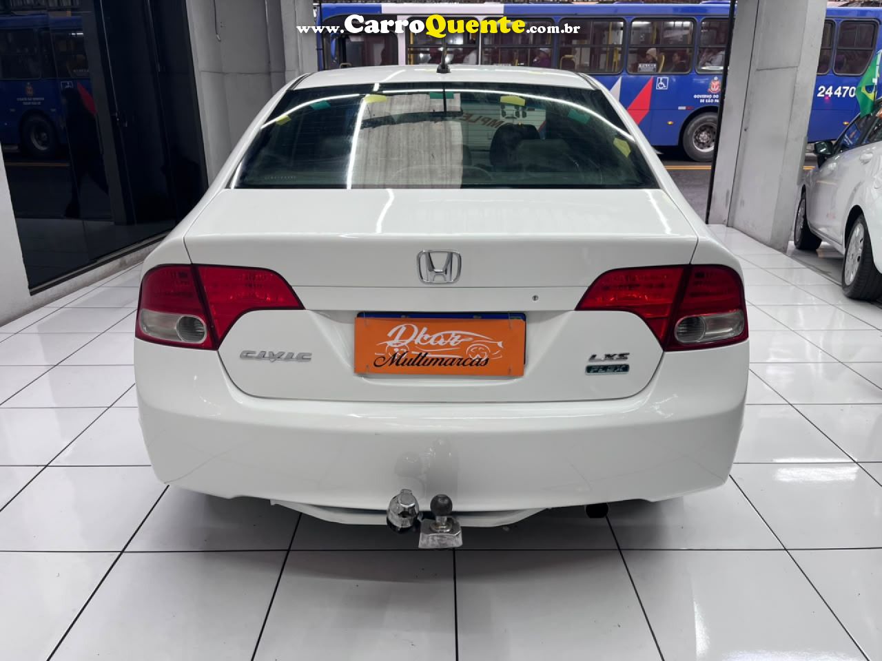 HONDA   CIVIC SEDAN LXS 1.81.8 FLEX 16V MEC. 4P   BRANCO 2010 1.8 FLEX - Loja