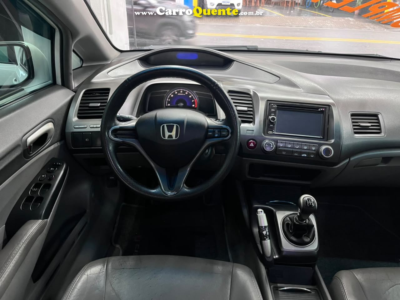 HONDA   CIVIC SEDAN LXS 1.81.8 FLEX 16V MEC. 4P   BRANCO 2010 1.8 FLEX - Loja