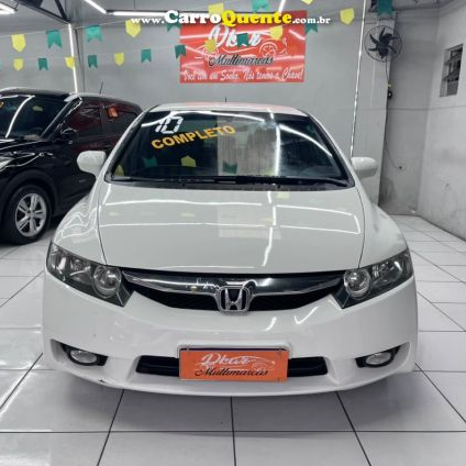 HONDA   CIVIC SEDAN LXS 1.81.8 FLEX 16V MEC. 4P   BRANCO 2010 1.8 FLEX