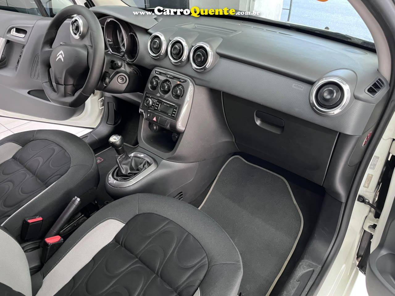 CITROËN   C3 TENDANCE 1.5 FLEX 8V 5P MEC.   BRANCO 2015 1.5 FLEX - Loja