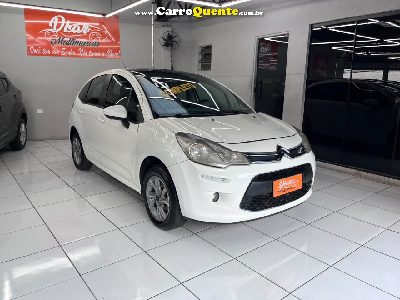 CITROËN   C3 TENDANCE 1.5 FLEX 8V 5P MEC.   BRANCO 2015 1.5 FLEX - Loja