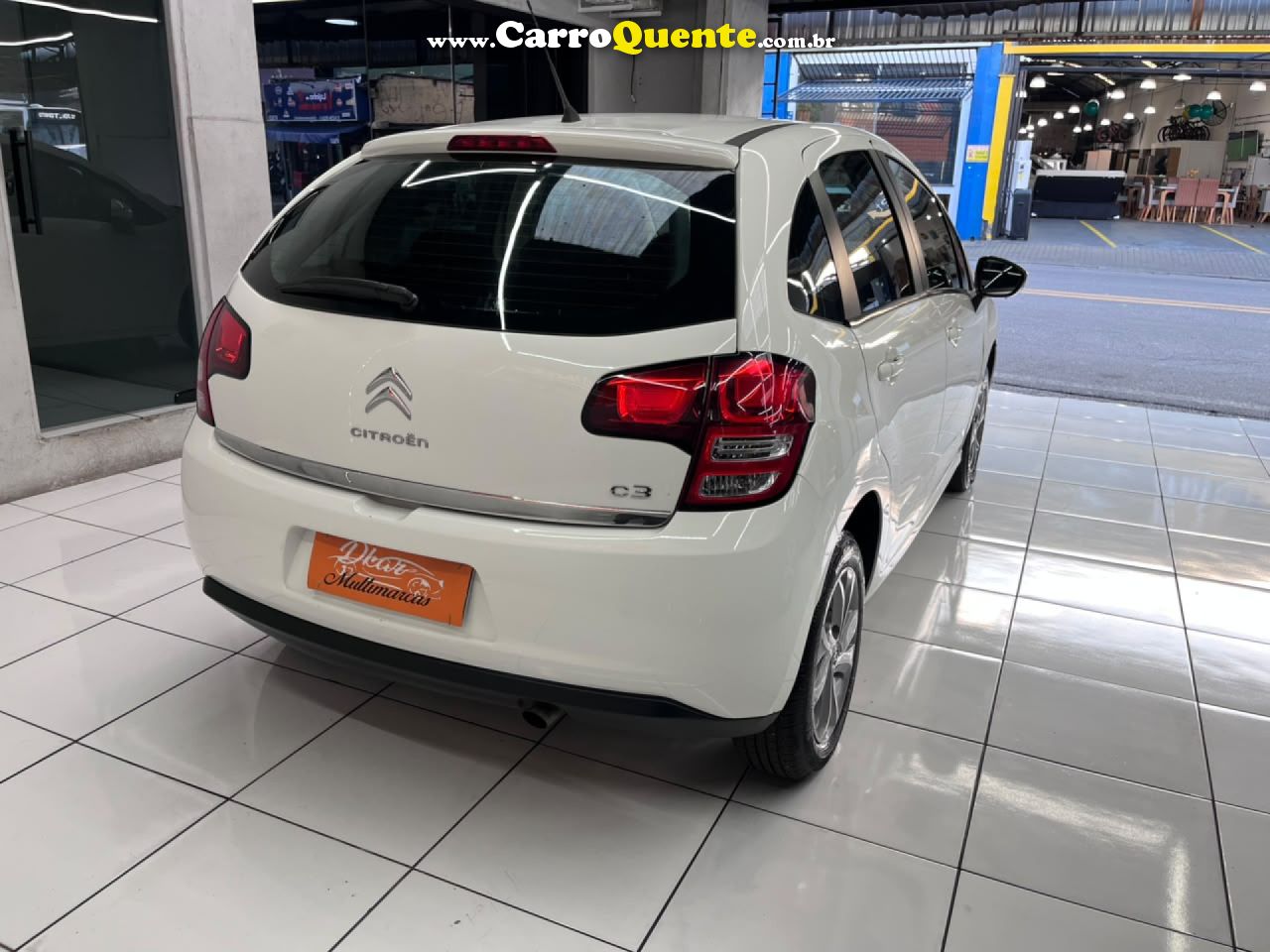CITROËN   C3 TENDANCE 1.5 FLEX 8V 5P MEC.   BRANCO 2015 1.5 FLEX - Loja