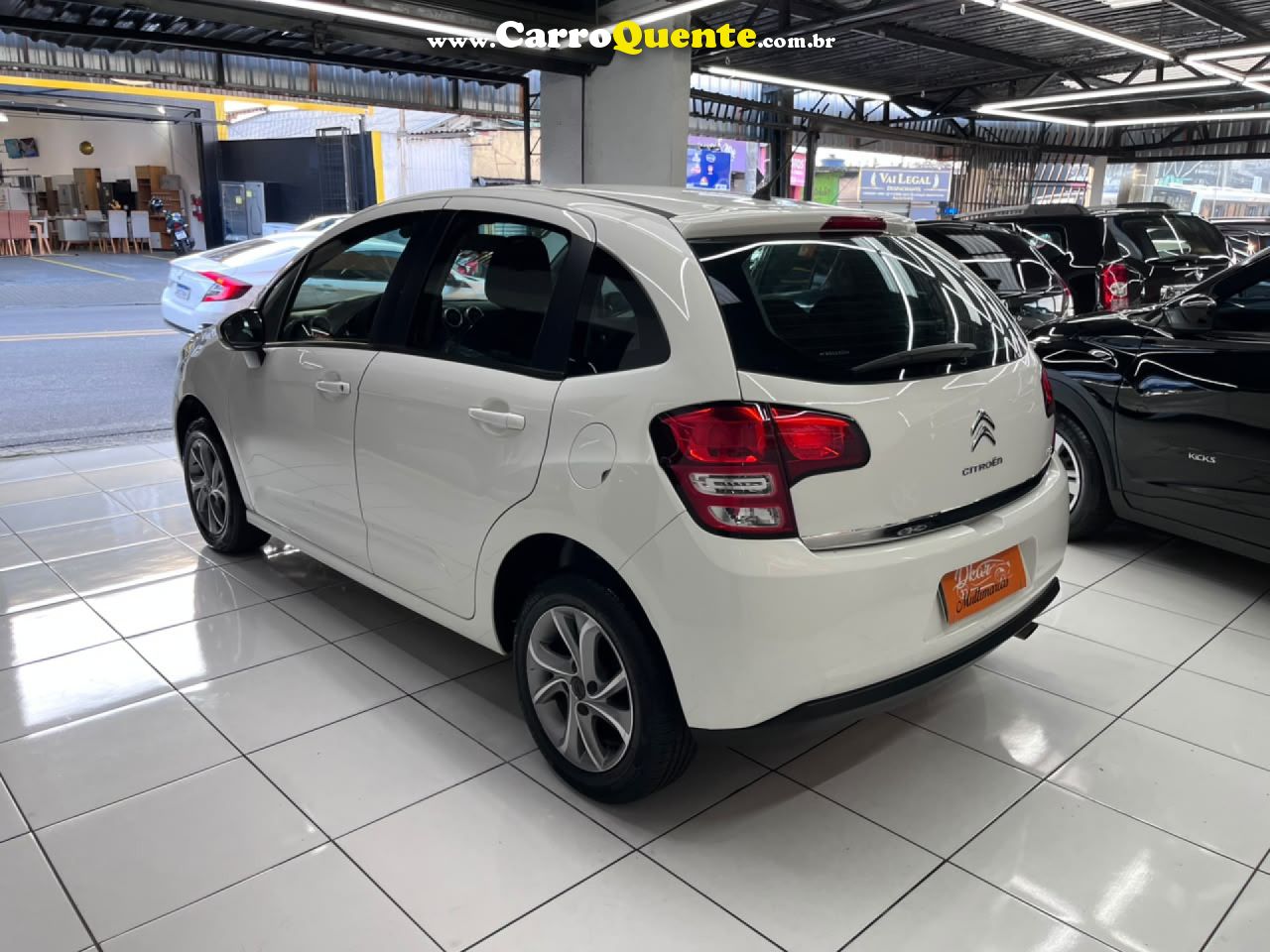 CITROËN   C3 TENDANCE 1.5 FLEX 8V 5P MEC.   BRANCO 2015 1.5 FLEX - Loja