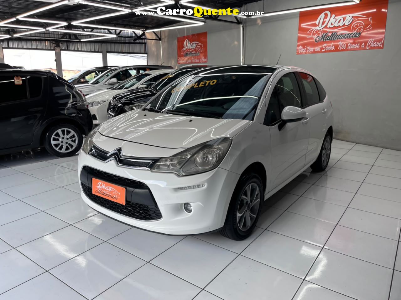 CITROËN   C3 TENDANCE 1.5 FLEX 8V 5P MEC.   BRANCO 2015 1.5 FLEX - Loja