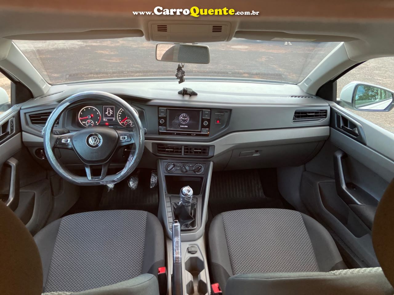 VOLKSWAGEN   POLO 1.6 MSI FLEX 16V 5P   BRANCO 2019 1.6 FLEX - Loja