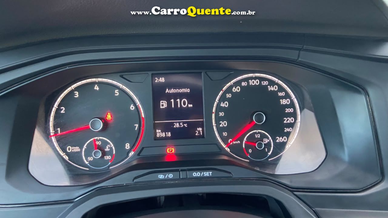 VOLKSWAGEN   POLO 1.6 MSI FLEX 16V 5P   BRANCO 2019 1.6 FLEX - Loja