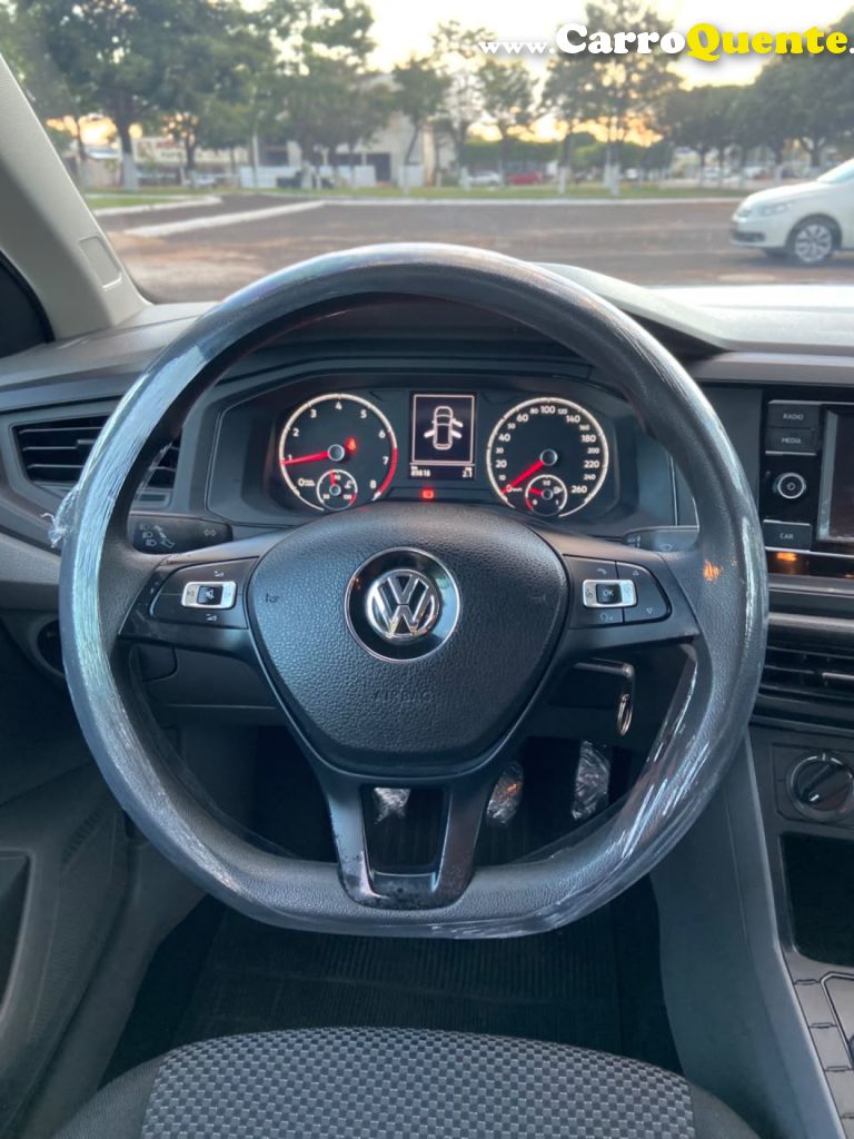 VOLKSWAGEN   POLO 1.6 MSI FLEX 16V 5P   BRANCO 2019 1.6 FLEX - Loja