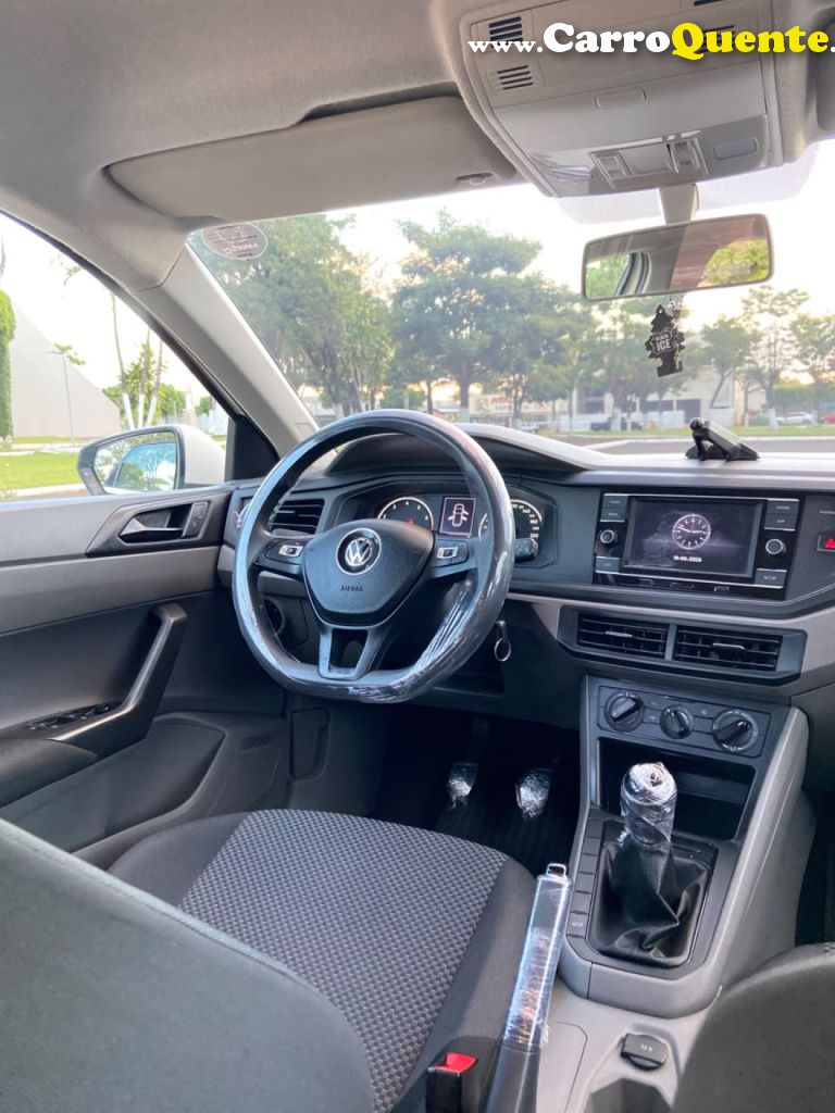 VOLKSWAGEN   POLO 1.6 MSI FLEX 16V 5P   BRANCO 2019 1.6 FLEX - Loja