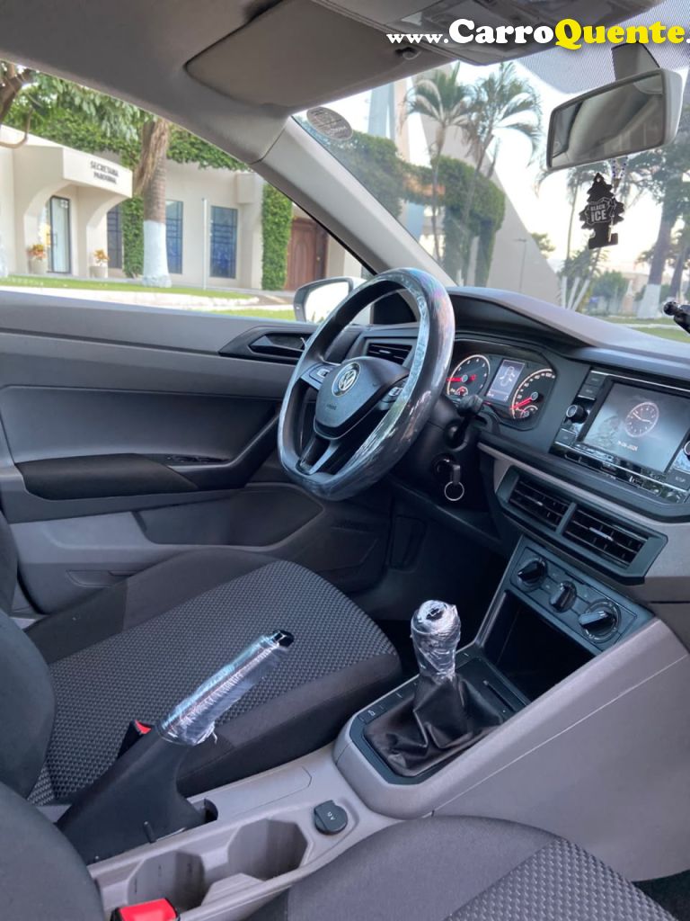 VOLKSWAGEN   POLO 1.6 MSI FLEX 16V 5P   BRANCO 2019 1.6 FLEX - Loja