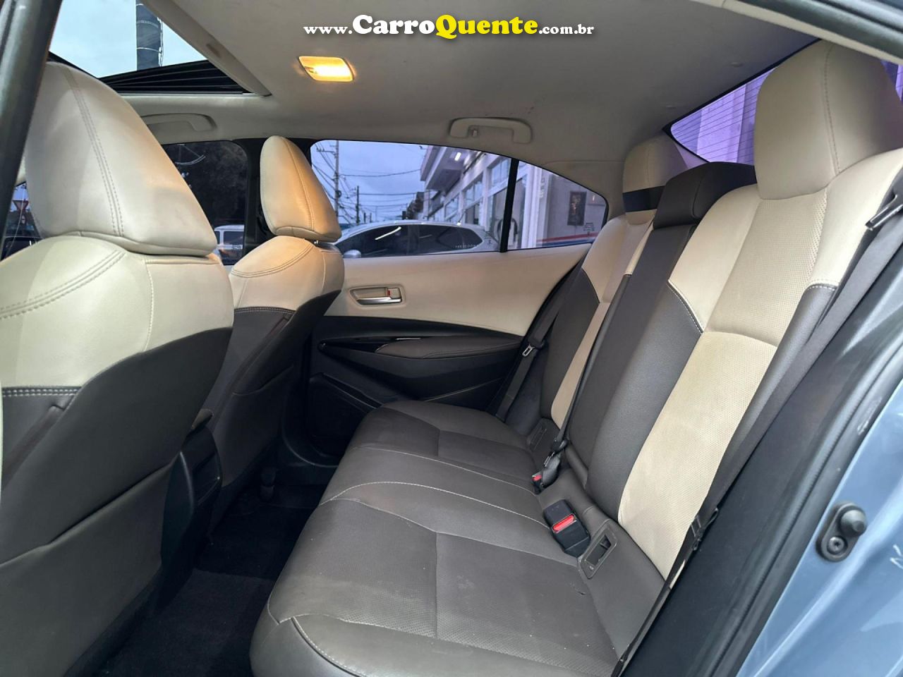 TOYOTA   COROLLA ALTIS PREM. 1.8 AUT. (HÍBRIDO)   CINZA 2020 1.8 FLEX E ELÉTRICO - Loja