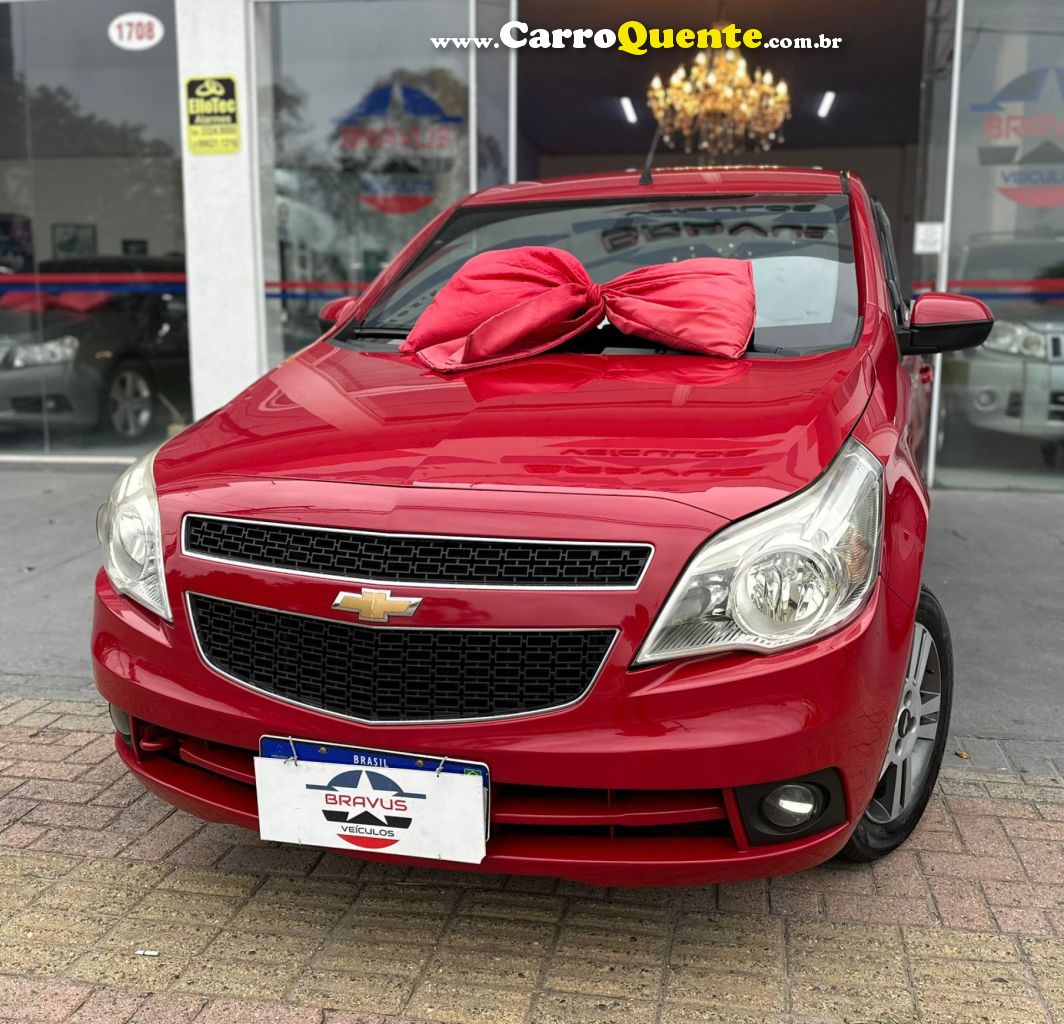 CHEVROLET   AGILE LTZ 1.4 MPFI 8V FLEXPOWER 5P   VERMELHO 2011 1.4 FLEX - Loja