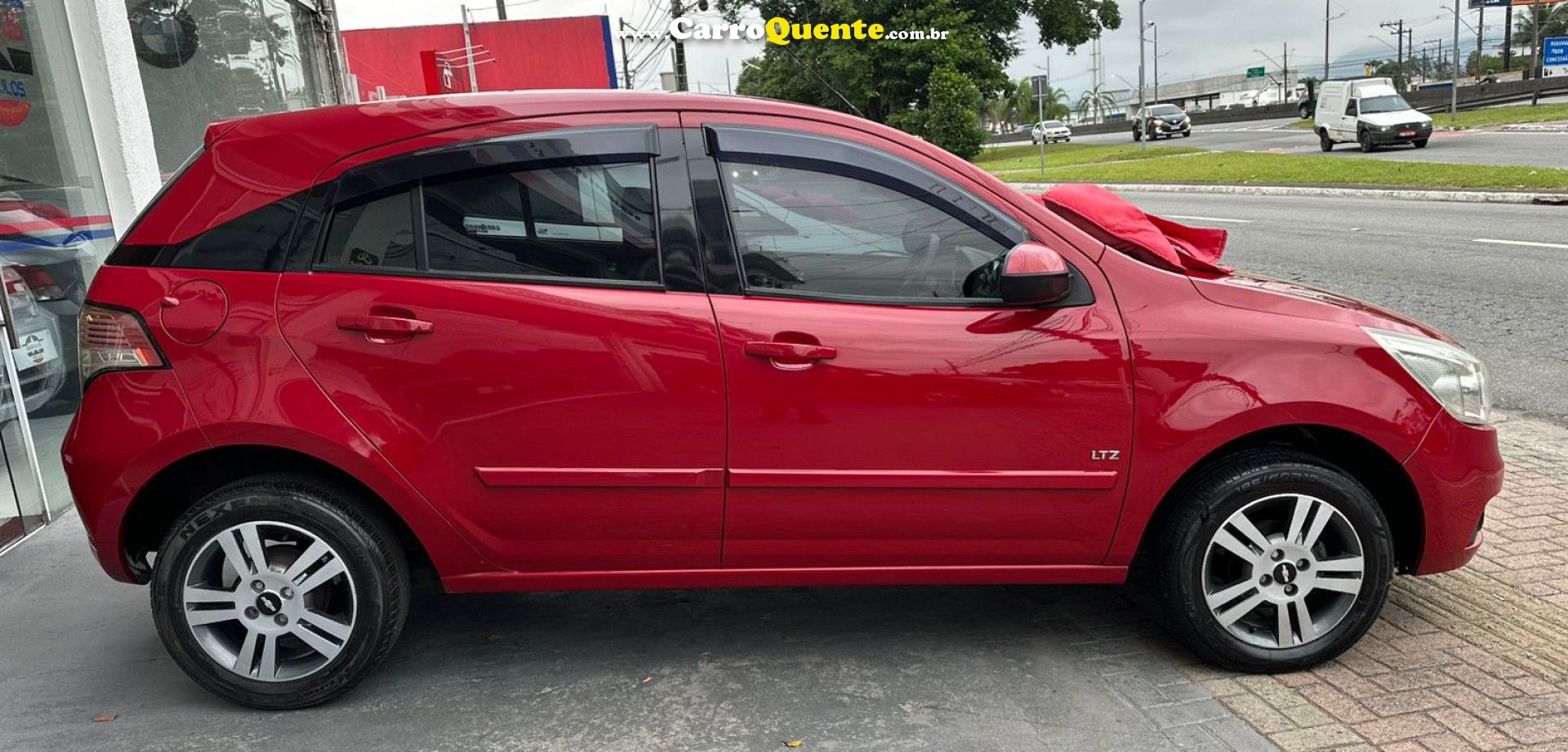 CHEVROLET   AGILE LTZ 1.4 MPFI 8V FLEXPOWER 5P   VERMELHO 2011 1.4 FLEX - Loja