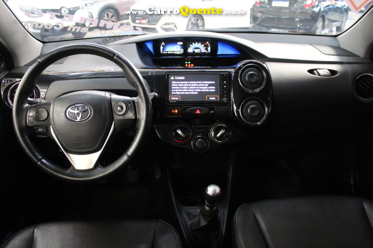 TOYOTA ETIOS CROSS 1.5 16V 2017 - Loja