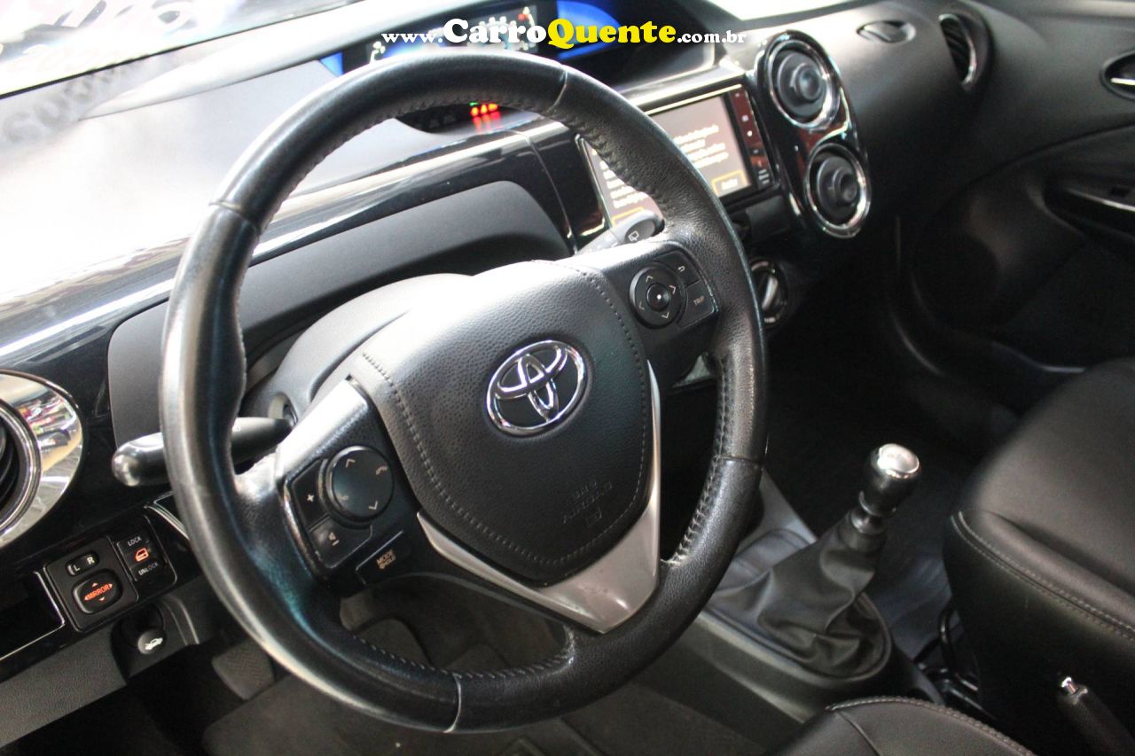 TOYOTA ETIOS CROSS 1.5 16V 2017 - Loja