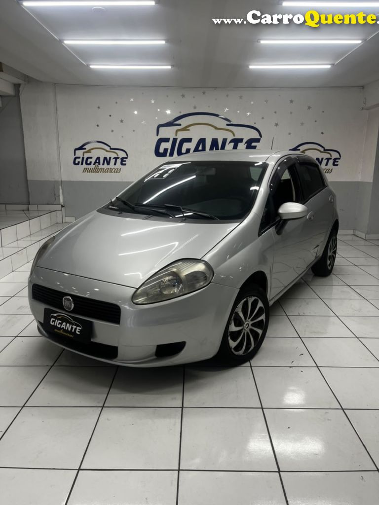 FIAT   PUNTO ATTRACTIVE 1.4 FIRE FLEX 8V 5P   PRATA 2011 1.4 FLEX - Loja