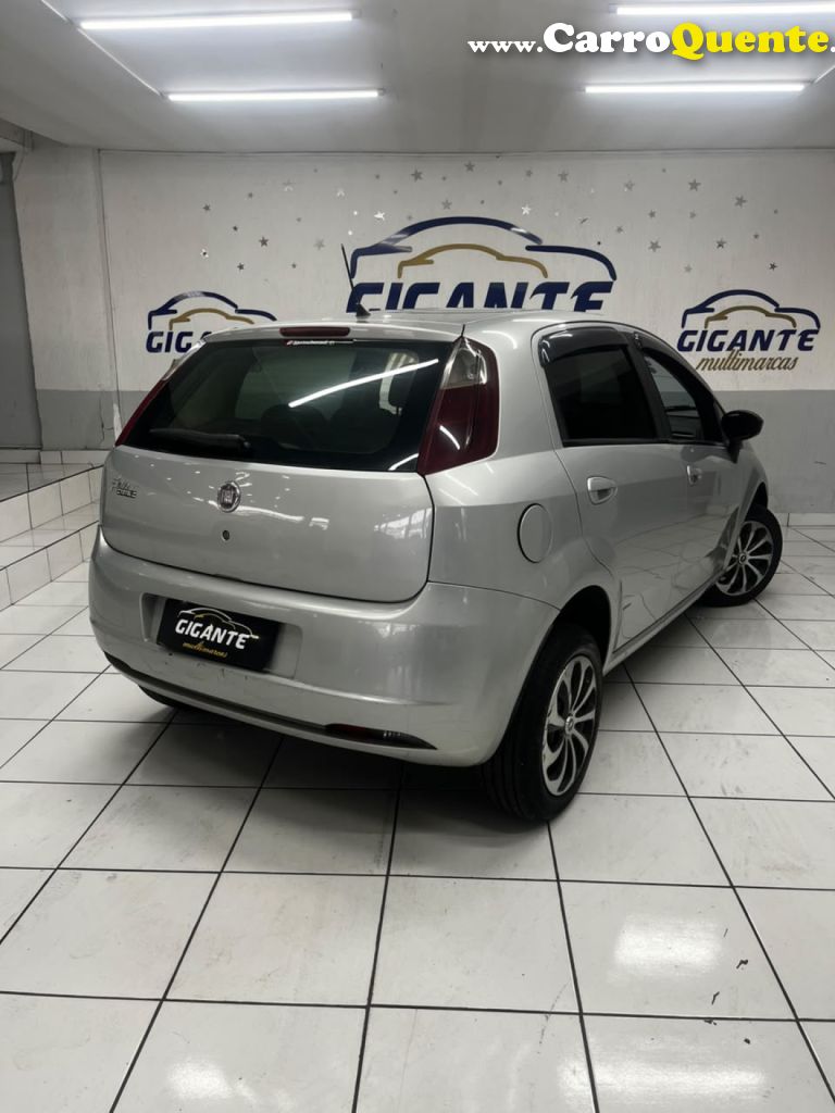 FIAT   PUNTO ATTRACTIVE 1.4 FIRE FLEX 8V 5P   PRATA 2011 1.4 FLEX - Loja