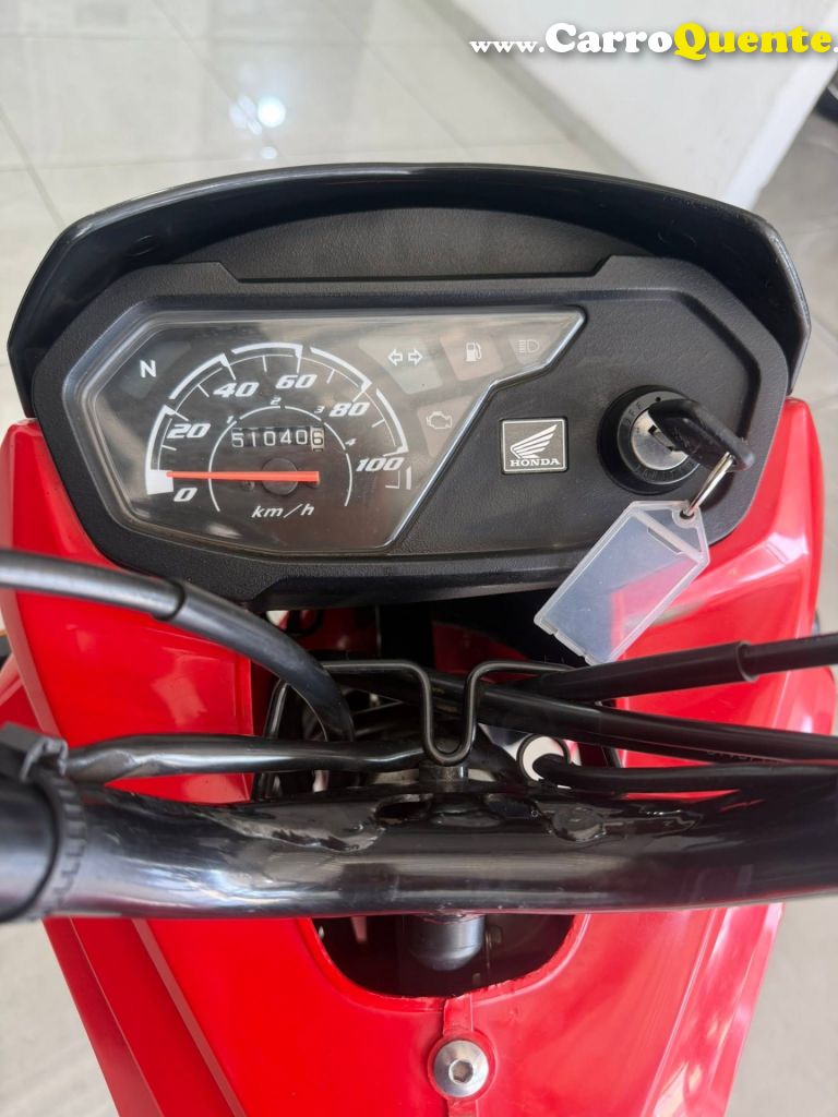 HONDA   POP 110I   VERMELHO 2022 110 GASOLINA - Loja