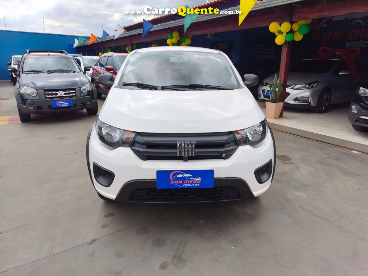 FIAT   MOBI LIKE 1.0 FIRE FLEX 5P.   BRANCO 2024 1.0 FLEX - Loja
