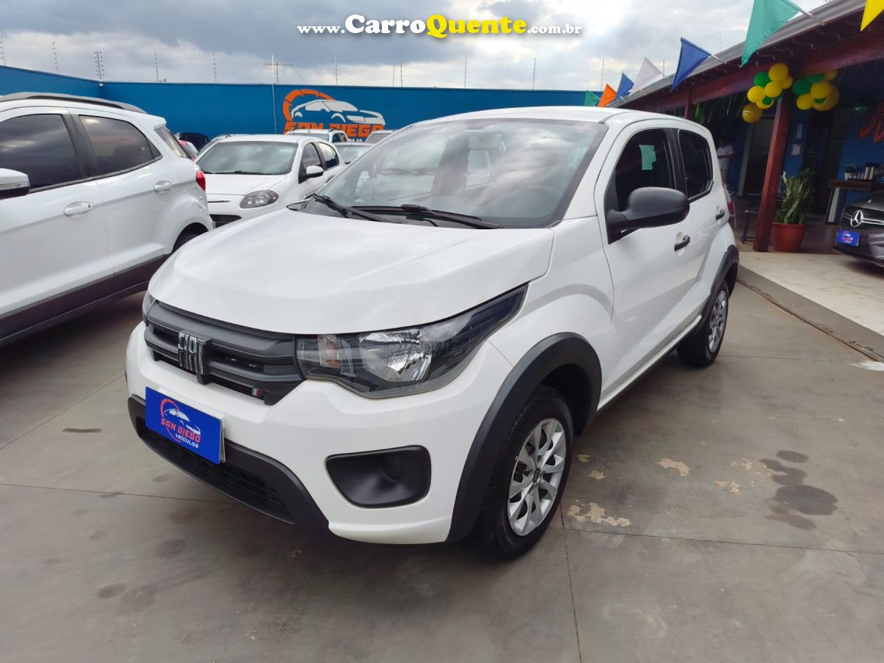 FIAT   MOBI LIKE 1.0 FIRE FLEX 5P.   BRANCO 2024 1.0 FLEX - Loja