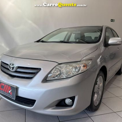TOYOTA   COROLLA XEI 2.0 FLEX 16V AUT.   PRATA 2011 2.0 FLEX