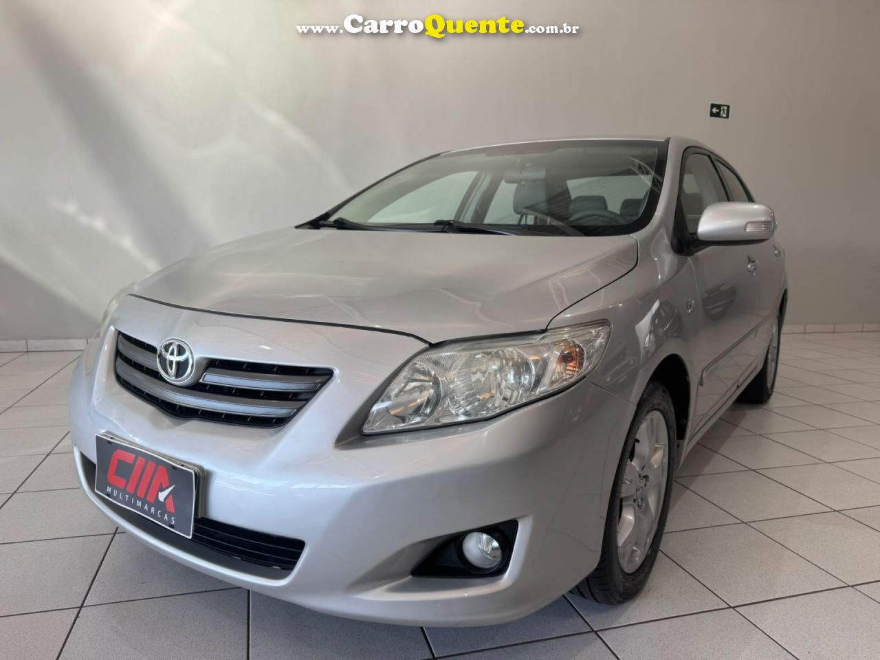 TOYOTA   COROLLA XEI 2.0 FLEX 16V AUT.   PRATA 2011 2.0 FLEX - Loja