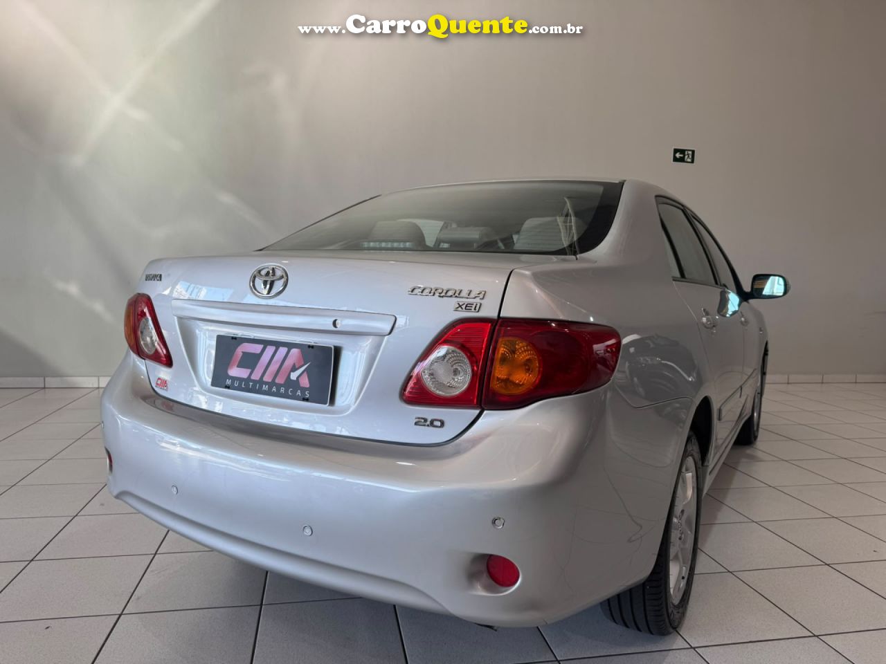 TOYOTA   COROLLA XEI 2.0 FLEX 16V AUT.   PRATA 2011 2.0 FLEX - Loja