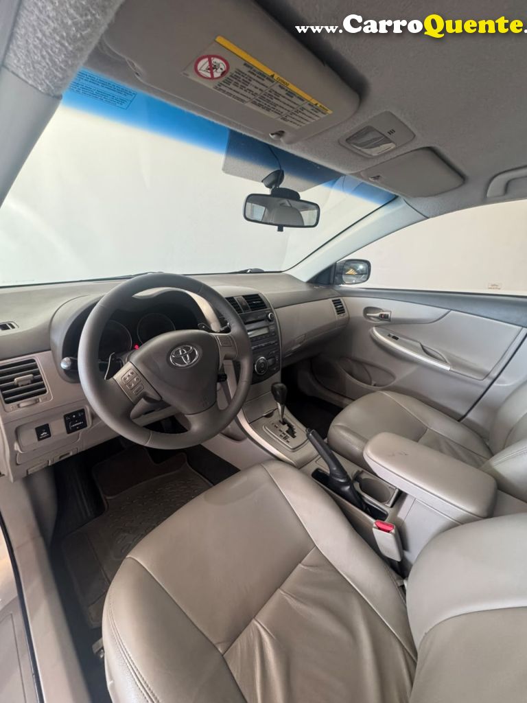 TOYOTA   COROLLA XEI 2.0 FLEX 16V AUT.   PRATA 2011 2.0 FLEX - Loja