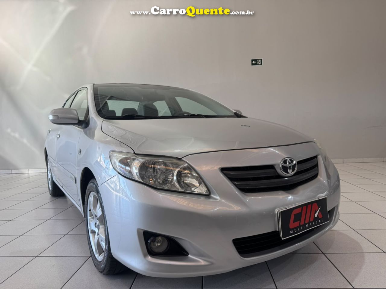 TOYOTA   COROLLA XEI 2.0 FLEX 16V AUT.   PRATA 2011 2.0 FLEX - Loja