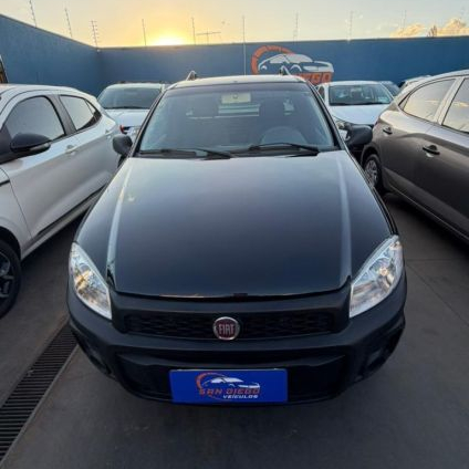 FIAT   STRADA WORKING HARD 1.4 FIRE FLEX 8V CS   PRETO 2015 1.4 FLEX
