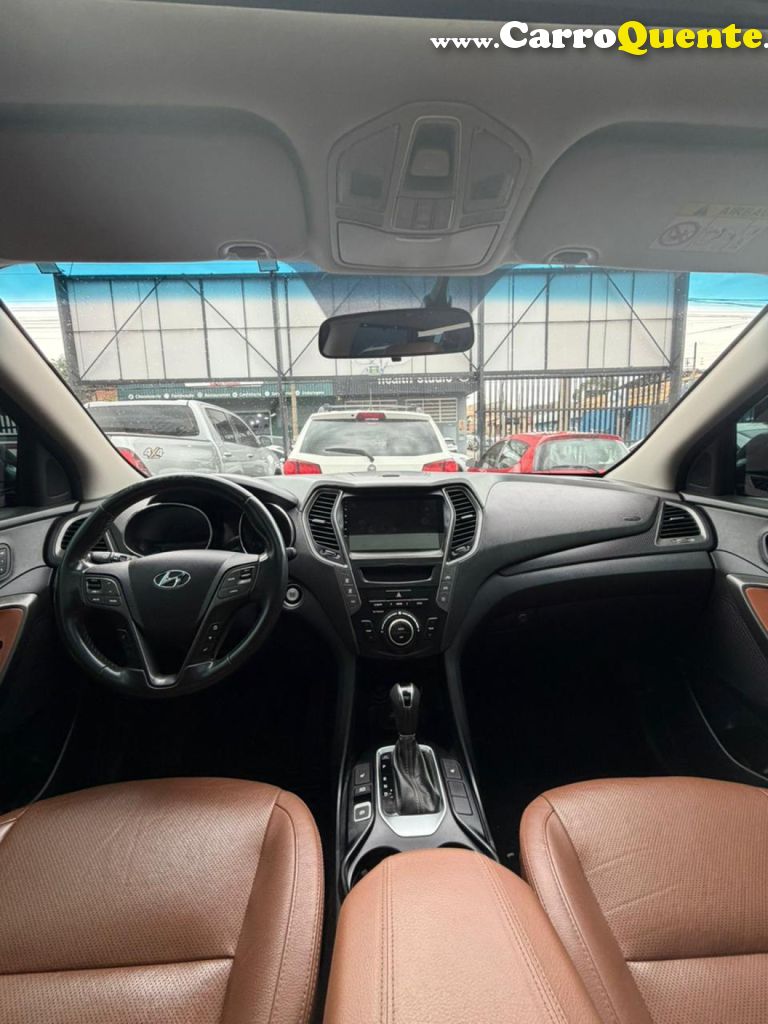 HYUNDAI   SANTA FEGLS 3.3 V6 4X4 TIPTRONIC   PRETO 2019 3.3 GASOLINA - Loja
