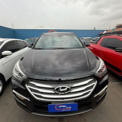 HYUNDAI   SANTA FEGLS 3.3 V6 4X4 TIPTRONIC   PRETO 2019 3.3 GASOLINA