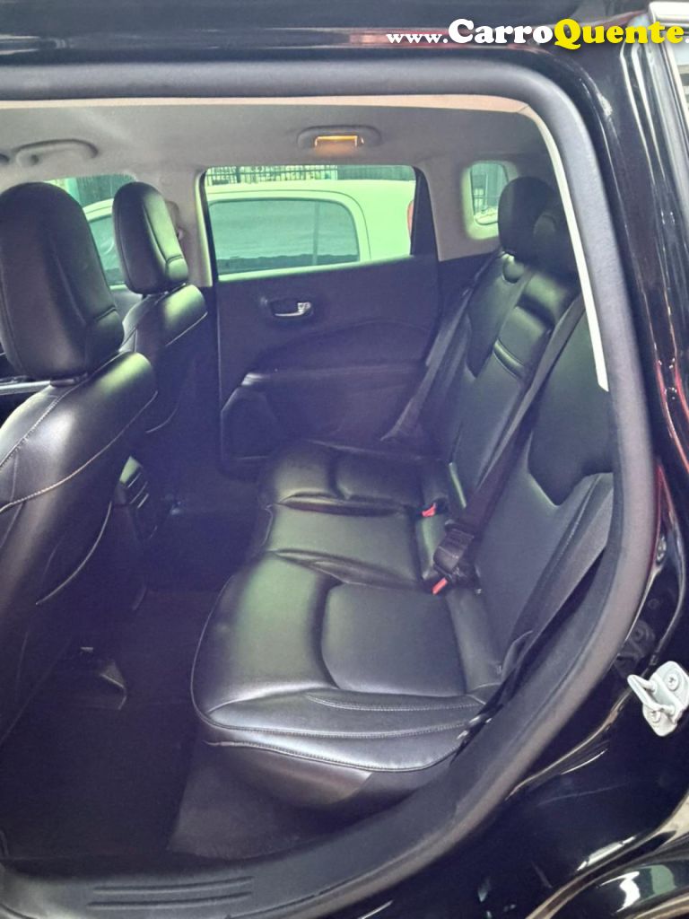 JEEP   COMPASS LONGITUDE 2.0 4X2 FLEX 16V AUT.   PRETO 2018 2.0 FLEX - Loja