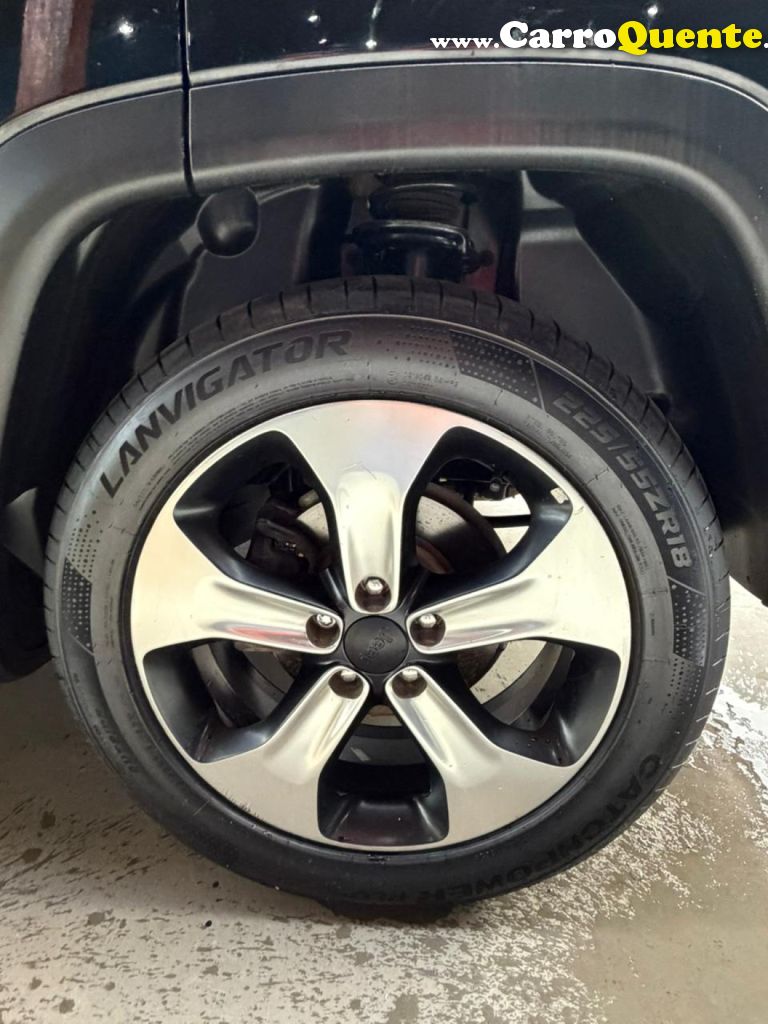 JEEP   COMPASS LONGITUDE 2.0 4X2 FLEX 16V AUT.   PRETO 2018 2.0 FLEX - Loja