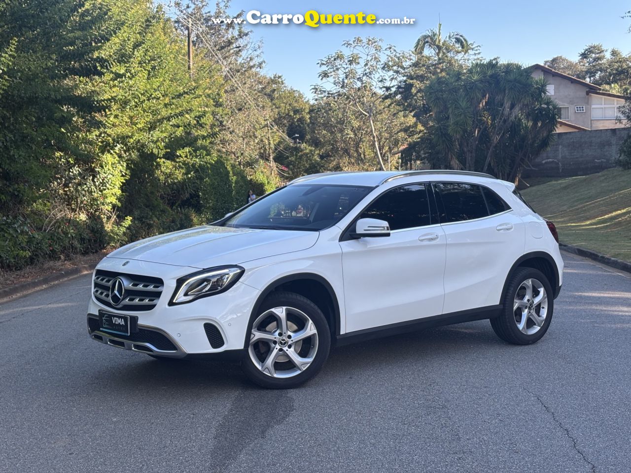 MERCEDES-BENZ   GLA 200 ADVANCE 1.61.6 TB 16V FLEX AUT.   BRANCO 2020 1.6 FLEX - Loja