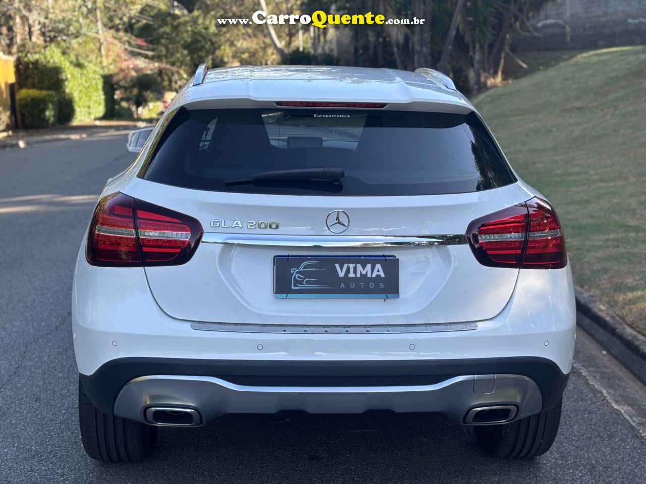 MERCEDES-BENZ   GLA 200 ADVANCE 1.61.6 TB 16V FLEX AUT.   BRANCO 2020 1.6 FLEX - Loja