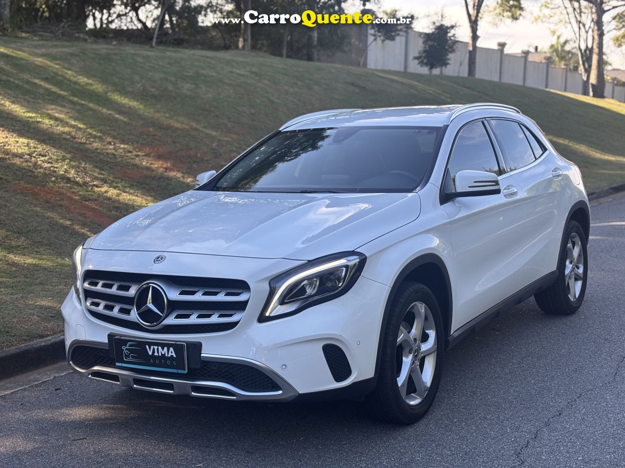 MERCEDES-BENZ   GLA 200 ADVANCE 1.61.6 TB 16V FLEX AUT.   BRANCO 2020 1.6 FLEX - Loja