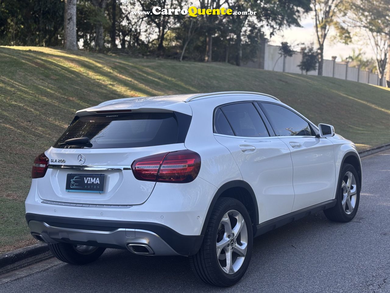 MERCEDES-BENZ   GLA 200 ADVANCE 1.61.6 TB 16V FLEX AUT.   BRANCO 2020 1.6 FLEX - Loja