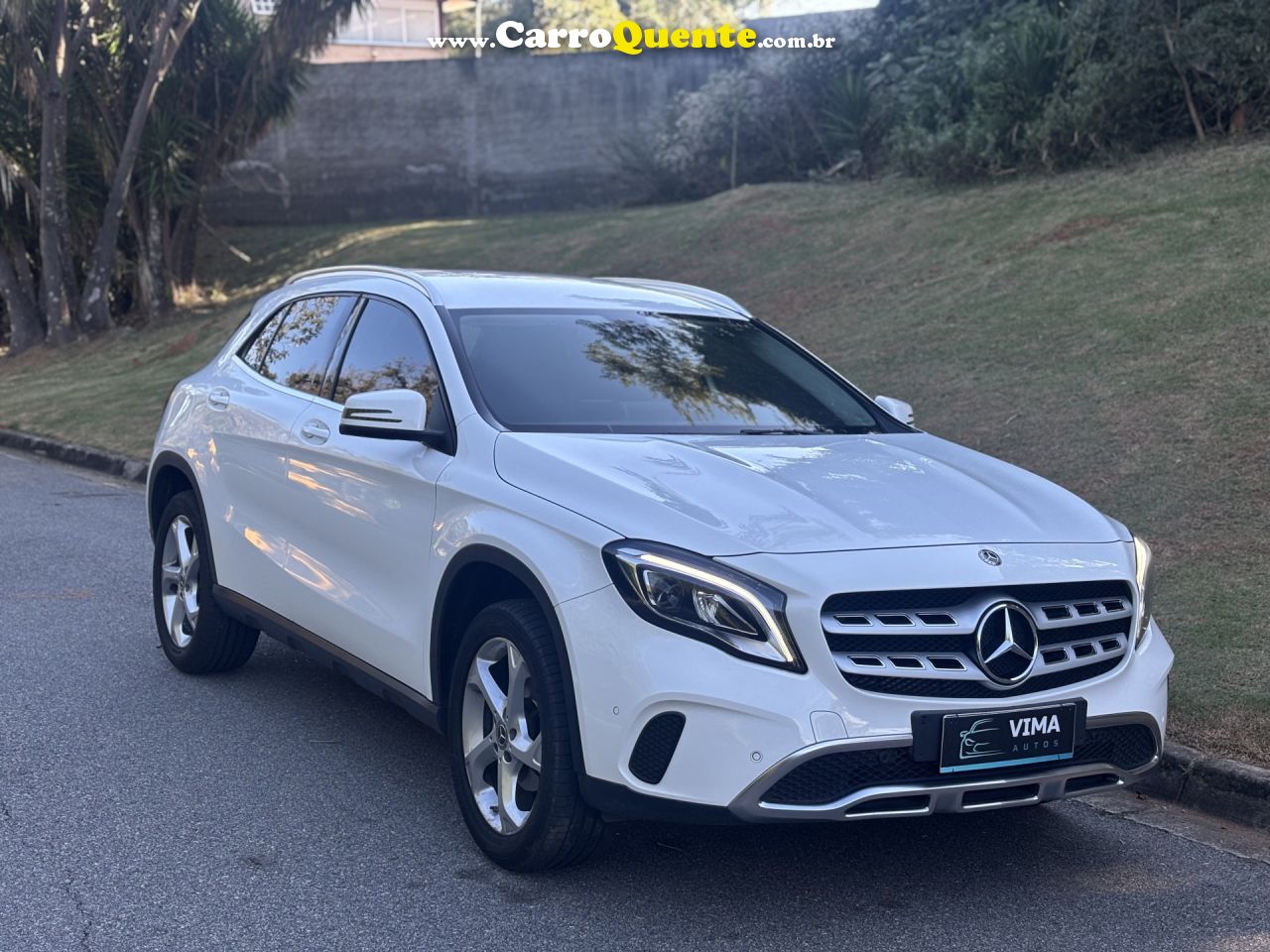 MERCEDES-BENZ   GLA 200 ADVANCE 1.61.6 TB 16V FLEX AUT.   BRANCO 2020 1.6 FLEX - Loja