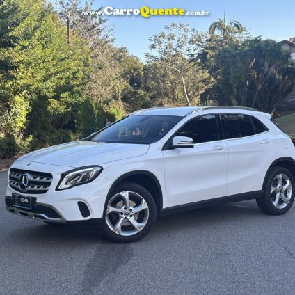 MERCEDES-BENZ   GLA 200 ADVANCE 1.61.6 TB 16V FLEX AUT.   BRANCO 2020 1.6 FLEX