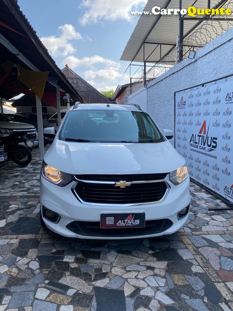 CHEVROLET   SPIN PREMIER 1.8 8V ECONO.FLEX 5P AUT.   BRANCO 2022 1.8 FLEX - Loja