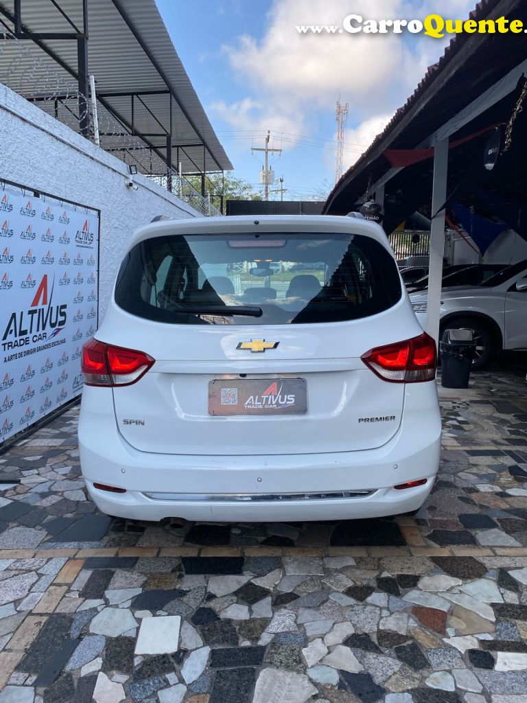CHEVROLET   SPIN PREMIER 1.8 8V ECONO.FLEX 5P AUT.   BRANCO 2022 1.8 FLEX - Loja