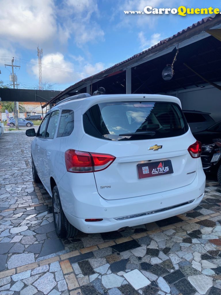 CHEVROLET   SPIN PREMIER 1.8 8V ECONO.FLEX 5P AUT.   BRANCO 2022 1.8 FLEX - Loja