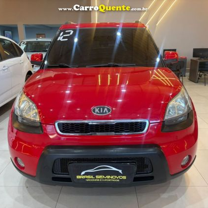 KIA   KIA SOUL EX   VERMELHO 2011 1.6 FLEX