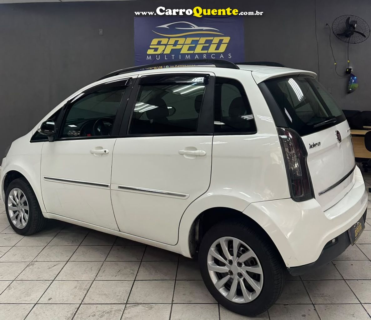 FIAT   IDEA ESSENCE 1.6 FLEX 16V 5P   BRANCO 2015 1.6 FLEX - Loja