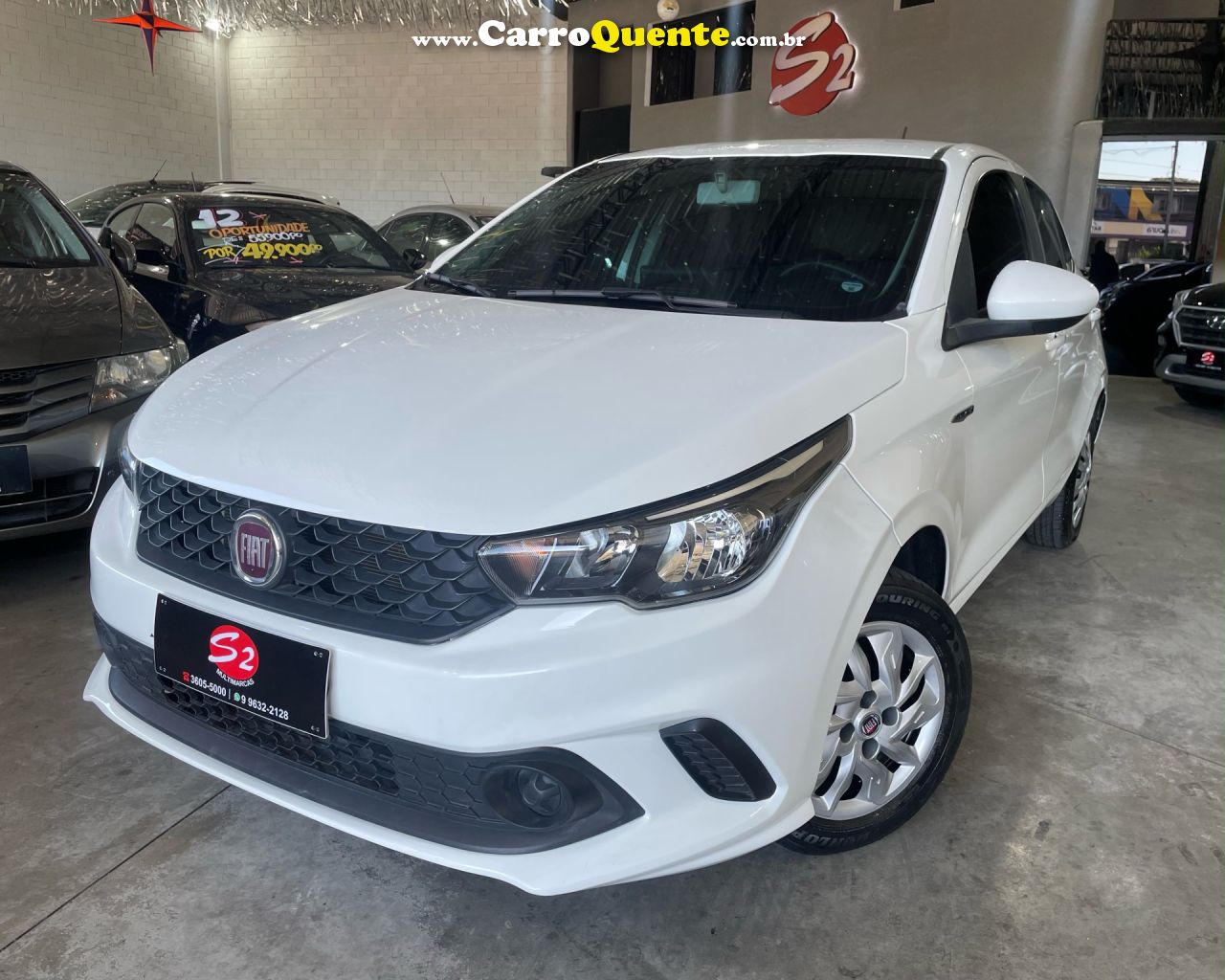 FIAT   ARGO DRIVE 1.0 6V FLEX   BRANCO 2020 1.0 FLEX - Loja