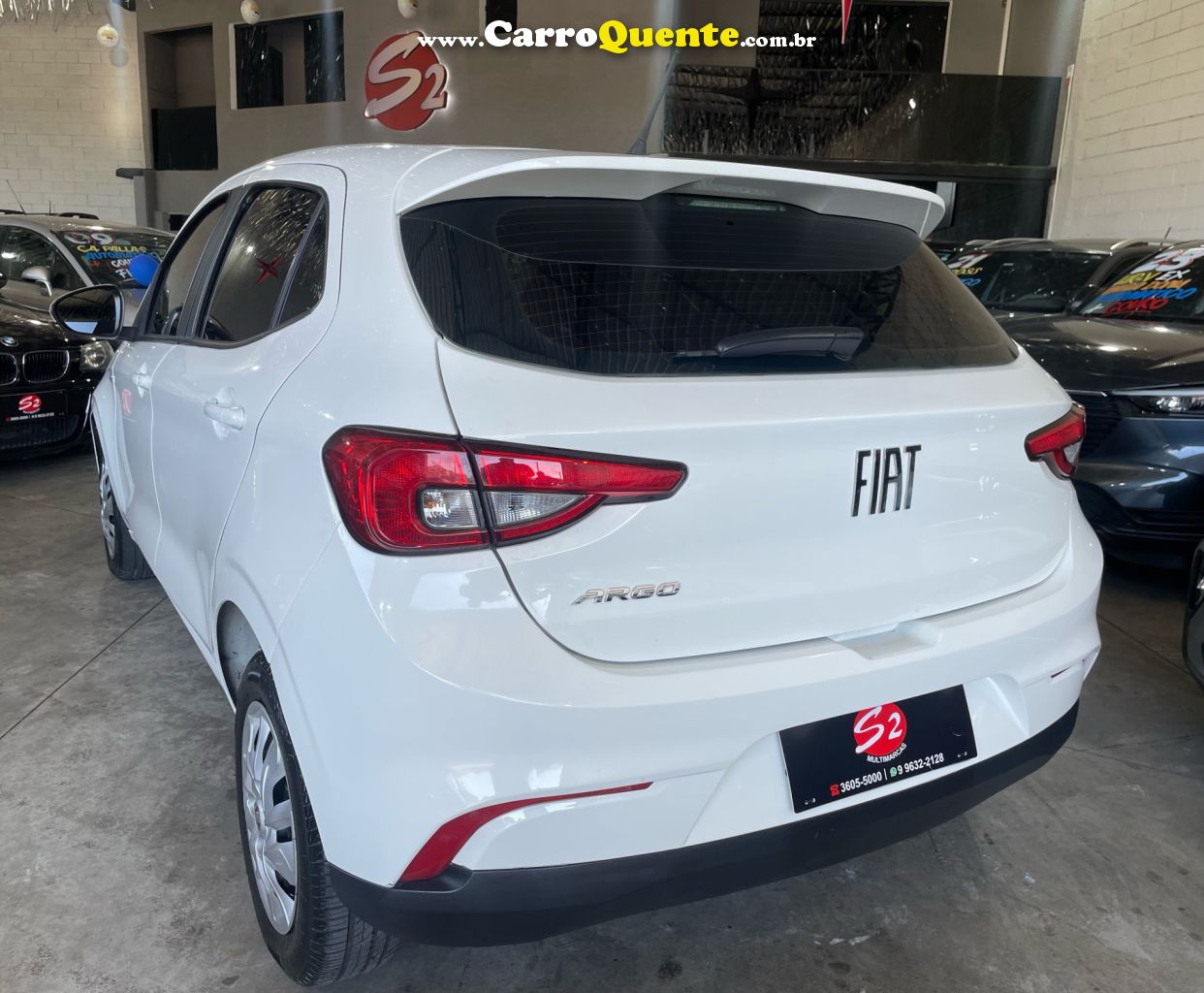 FIAT   ARGO DRIVE 1.0 6V FLEX   BRANCO 2020 1.0 FLEX - Loja