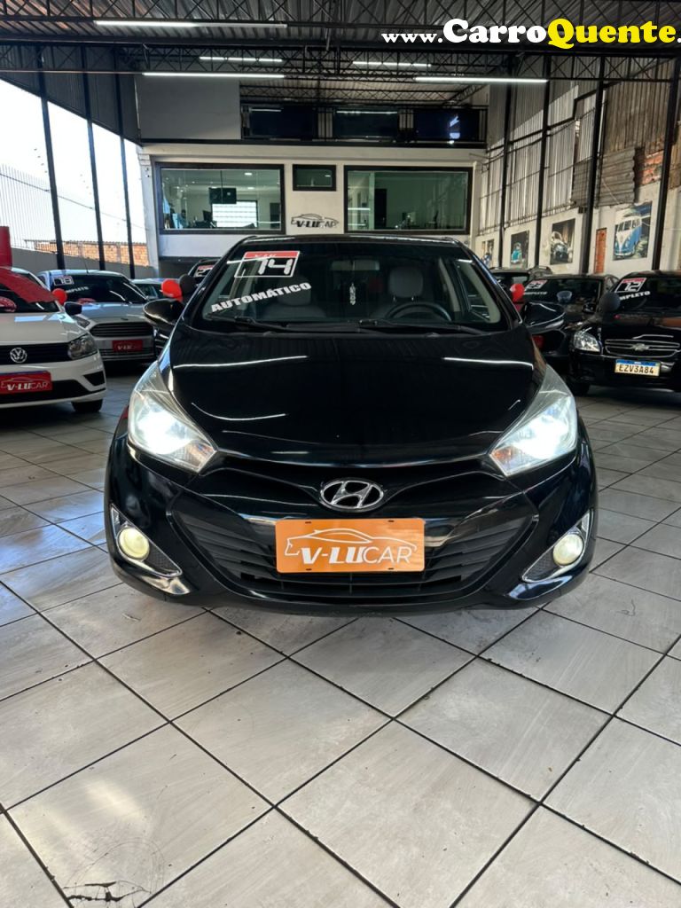 HYUNDAI   HB20S PREMIUM 1.6 FLEX 16V AUT. 4P   PRETO 2014 1.6 FLEX - Loja